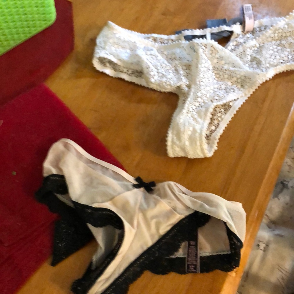 Victoria secret panties large and small